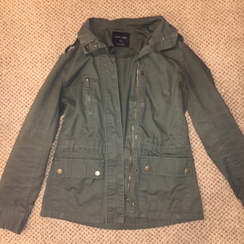Green jacket